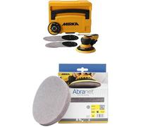 Ponceuse excentrique Mirka DEROS II 5650 avec aspiration et disques Abranet P120