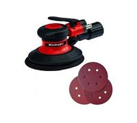 Einhell Ponceuse excentrique pneumatique TC-PE 150 – plateau 150 mm, 6 papiers abrasifs