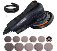 Ponceuse Excentrique Polyvalente MAXXT 230V : Pads de Soutien 125mm & 150mm, Ponceuse Électrique Sans Balai avec Vitesse Réglable, Parfaite pour les Surfaces en Bois