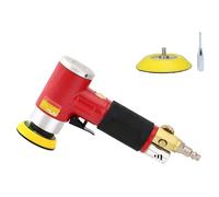 Ponceuse excentrique puissante mini polisseuse d'angle pneumatique avec patin de ponçage de 50 mm et 75 mm