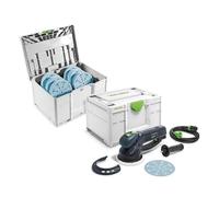 Ponceuse Ø150 mm RO 150 FEQ-Plus ROTEX + Systainer de 120 abrasifs FESTOOL