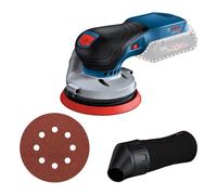 Bosch GEX 18V-125 Professional Ponceuse orbitale aléatoire 10000 tr/min 20000 OPM Noir, Bleu, Gris, Rouge