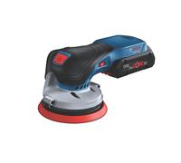 Bosch GEX 18V-125 PROFESSIONAL Ponceuse orbitale aléatoire 10000 tr/min 20000 OPM Noir, Bleu, Gris