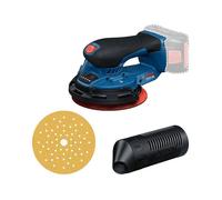 Ponceuse excentrique sans fil BOSCH PROFESSIONAL - GEX 18V-150-3 - 18V - 150 mm - 1 feuille abrasive C470 + bague + collecteur