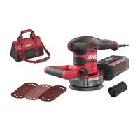 Ponceuse excentrique - SKIL - 400 W - filaire - Ø 125 mm - vitesse variable 8000-24000 tr/min - système X-Flow - 7480 DA