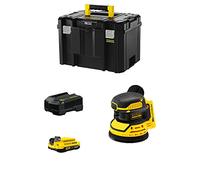 Ponceuse Excentrique STANLEY FatMax SFMCW220D1T (1 Batterie de 2,0 Ah + Chargeur + TSTAK VI)