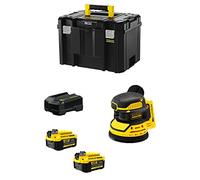 Ponceuse Excentrique STANLEY FatMax SFMCW220M2T (2 Batteries de 4,0 Ah + Chargeur + TSTAK VI)
