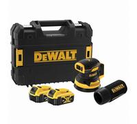 DeWalt Ponceuse excentrique DCW210P2 XR 125 mm 18 V 2x5,0 Ah Tstak