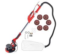 Ponceuse for cloisons sèches 850 W, vitesse variable 800-1750 tr/min, sans poussière, ponceuse électrique for murs et chaux, rectifieuse Pour une utilisation DIY