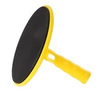 Ponceuse Manuelle Mur et Plafond à Poignée Ergonomique, Jaune | Conception Auto-adhésive, pour Angles de Mur, Corps en Plastique Résistant, Support Papier Abrasif Professionnel