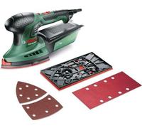 Ponceuse Multi Bosch - PSM 200 AES (Livrée avec 2 feuilles abrasives, Plateau de Ponçage et Coffret)