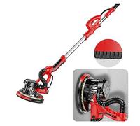 Ponceuse murale, Ajuster la vitesse ponceuse à cloison sèche 800W/850W/1250W polissage mural meulage Double lumière LED mur mastic polisseuse Machine(Set 3-850W)