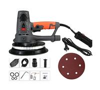 Ponceuse murale, Machine de polissage de mur de ponceuse de cloison sèche de 1250 W meulant la Machine de polisseuse de mastic de mur de lumière LED réglable portative(Style 1)