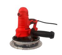 Ponceuse murale, Machine de polissage de mur de ponceuse de cloison sèche électrique de 1250 W meulant la Machine de polisseuse de mastic de mur de lumière LED sans poussière portative