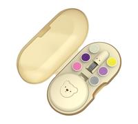 Ponceuse Ongles Électrique Bébé | Appareil Électrique Limage Ongles Bébé - Ponceuse avec 6 Têtes de Rechange Manucure Pédicure pour Adultes