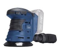 Scheppach COS125-20ProS Ponceuse excentrique sans fil | Série 20V | Disque Ø125mm | Aspiration 10000min-1 | 3 disques abrasifs inclus | Machine nue