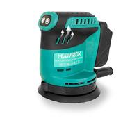 Ponceuse orbitale 125mm sans fil compatible avec les batteries Makita 18 V, sans balais, avec bac à poussière (Sans Batterie)