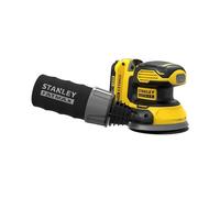 Stanley Ponceuse excentrique sans fil V20 SFMCW220D1S 18 V 12 000 trs/min – 1x2Ah, chargeur, sac