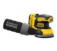 Ponceuse Orbitale 18V Ø 125mm + batterie lithium 2.0 Ah + Chargeur + feuille abrasive 80 gr STANLEY FATMAX SFMCW220D1S G