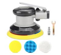 Ponceuse orbitale à paume pneumatique aléatoire de 5 "polisseuse à orbite pneumatique polissage meulage ponçage 10000 tr/min