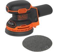 Ponceuse orbitale aléatoire Black & Decker BDCROS18N-XJ 18 V au lithium-ion,