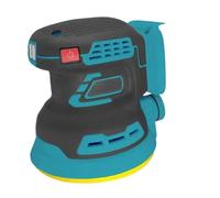 Ponceuse orbitale aléatoire, broyeur à bois, polissage, meulage électrique 3 vitesses, Compatible avec batterie Makita 18V (sans batterie)