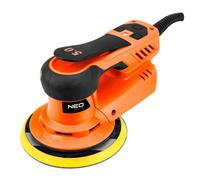 Ponceuse orbitale aléatoire sans balais 350 W, plateau de 150 mm