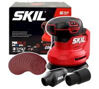 Ponceuse orbitale aléatoire sans fil Skil 20 V 3751 CA 125 mm (sans boîtier de b