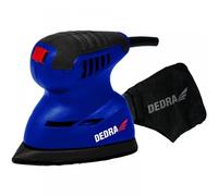 Ponceuse Orbitale Delta Dedra Ded7941 125W, 140X140X80Mm, 3M Cable