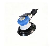 Ponceuse Orbitale Pneumatique 12000 RPM - Polisseuse Excentrique Double Action Faible Vibration pour Voiture et Métal - Disque 5 Pouces avec d'Aspiration(5-inch)