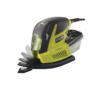 Ryobi Ponceuse multifonction RPS100-S 180 W avec 5 feuilles abrasives et ponceuse à doigts