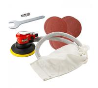 Ponceuse orbitale rotative excentrique pneumatique avec accessoires D24978