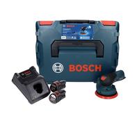 Ponceuse Orbitale Sans Fil - Bosch - GEX 12V-125 - 125 mm - Brushless - 2x Batteries 3,0 Ah
