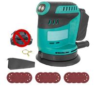 Ponceuse orbitale sans fil - MAWIRON - Compatible Makita 18V - 125 mm - Sac à poussière - Sans batterie