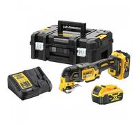 Dewalt - Multi cutter 18V 5.0Ah Li-Ion + 29 accessoires en coffret Tstak - DCS356P2-QW