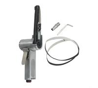 Ponceuse pneumatique à bande pneumatique 16 000 tr/min avec 3 bandes 10 x 330 mm 90 psi Polisseuse à air pour métal, bois, verre, plastique 1/4 NPT