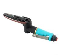 Ponceuse pneumatique à bande pneumatique avec pression de fonctionnement de 6 kgf/cm2, vitesse de 16500 tr/min, remplacement de courroie sous pression et construction compacte