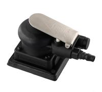 Ponceuse pneumatique carrée 75 x 100 mm, ponceuse orbitale pneumatique avec 10 000 tr/min pour le polissage et l'élimination de la rouille, entrée d'air de 6,35 mm