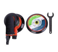 Ponceuse pneumatique de 5 pouces, polisseuse orbitale aléatoire à double action, outil pneumatique professionnel robuste pour les détails de voiture, polissage de pierre,