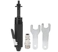 Ponceuse Pneumatique, Meuleuse d'Angle Droite 1/4 Pouce, 4000rpm, Air Intake Européen - Faible Bruit, Forte Torsion, Usage Professionnel Polyvalent (Style européen)