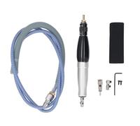 Ponceuse Pneumatique, Meuleuse de Précision 3 mm, 8000 bpm, Corps Aluminium - Finition Miroir Rapide, Fonction Ultrasons, Parfaite pour Retouche et Polissage de Précision