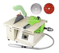 Ponceuse-polisseuse Lapidaire, 500-7000 Tr/min, Tour à Polir Les Pierres Précieuses, Perceuse, Mini-scie à Table Diy Pour Couper Les Pierres, Meuleuse Pour Jade, Ambre, Cire D'abeille