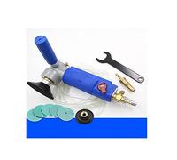 Ponceuse/polisseuse pneumatique 3 pouces/4 pouces for ponceuse orbitale aléatoire à Air tampon de polissage double action Comptoir solide(3inch blue)