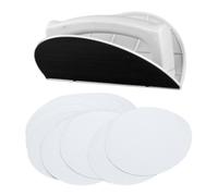 Ponceuse pour l'artisanat, kit de ponceuse murale de précision | Gadget portable avec outil de meulage manuel semi-circulaire multifonction angle semi-circulaire poignée antidérapante appareil