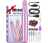 Ponceuse Pour Ongles Professionnel Bickon, Portable 6 En 1,20000 Rpm Vitesse Réglable,Puissante & Silencieuse,Lime A Ongle Electrique,Manucure Pédicure Pour Salon Et Maison,Ongles En Acrylique Et Gel