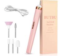 Ponceuse Pour Ongles Professionnelle 16000 Tr/Min, 8 En 1 Lime À Ongles Electrique, Avec Pointe En Céramique Embouts Ponçage, Portable Kit De Manucure Pédicure Pour Salon Et Maison