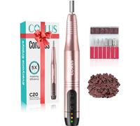 Ponceuse pour Ongles Professionnelle, 20000 tr/min Lime à Ongles Electrique avec 45 Kits, Vitesse et Direction Réglables Ongles Manucure Machine pour Manucure et Pedicure