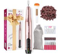 Ponceuse pour Ongles Professionnelle, 20000 tr/min Lime à Ongles Electrique avec 45 Kits, Vitesse et Direction Réglables Ongles Manucure Machine pour Manucure et Pedicure