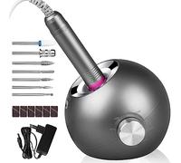 Ponceuse pour Ongles Professionnelle, AZ GOGO 35000RPM Lime à Ongles Electrique avec 7 Embouts, Ponceuse à Ongles pour Manucure et Pédicure, Vitesse Réglable, Enlever les ongles en Acrylique et en Gel
