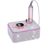 Ponceuse Pour Ongles Professionnelle Rechargeable 45000 Rpm, Contrôle À Ecran Tactile, Durée De Vie De La Batterie 15h, Pour Manucure/Pédicure/Sculpture/Polissage, Rose